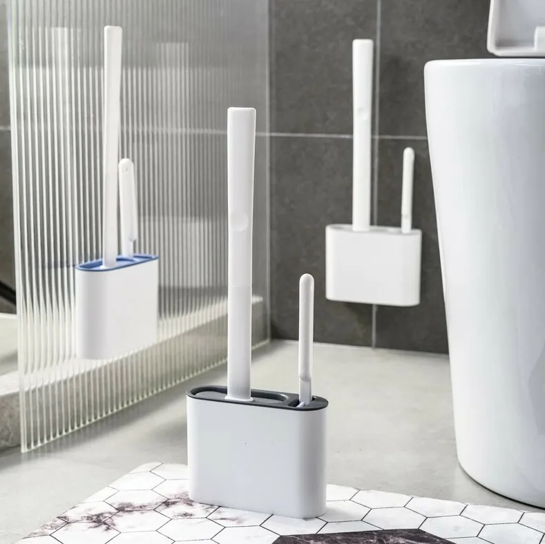 2 in 1 Silicone Toilet Brush photo 6 of 11