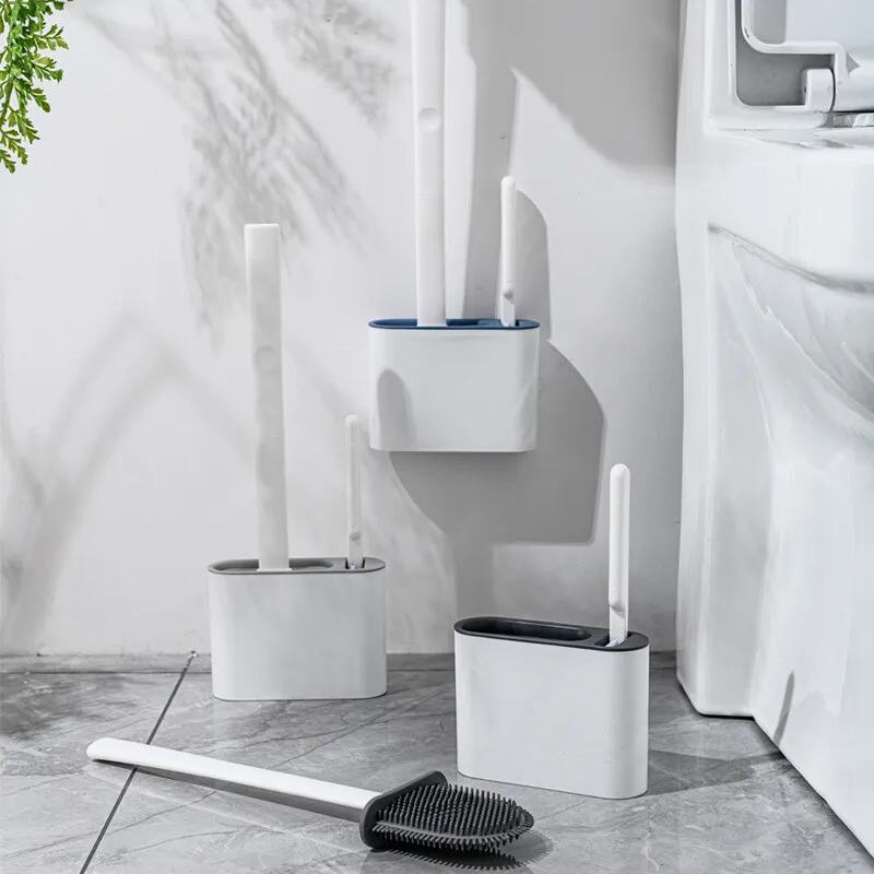 2 in 1 Silicone Toilet Brush photo 8 of 11