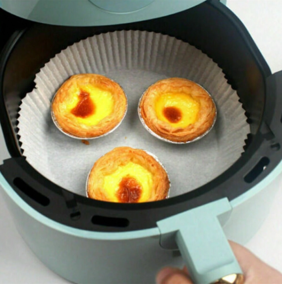 Air fryer Disposable Paper Liner (50 pcs Pack) photo 6 of 8