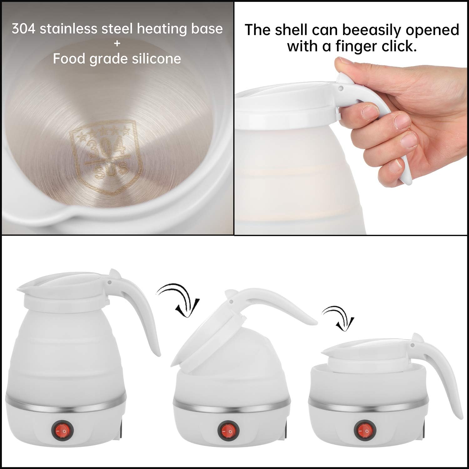 Collapsible Electric Kettle photo 6 of 7