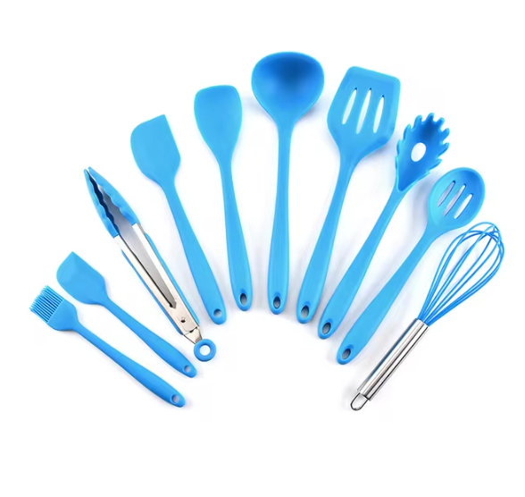 Full Silicone Kitchen Utensil Set (10 pcs) photo 3 of 10