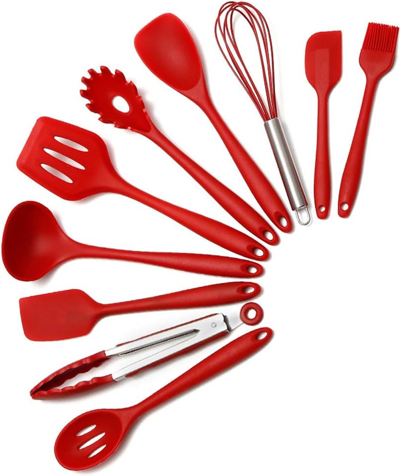 Full Silicone Kitchen Utensil Set (10 pcs) photo 4 of 10