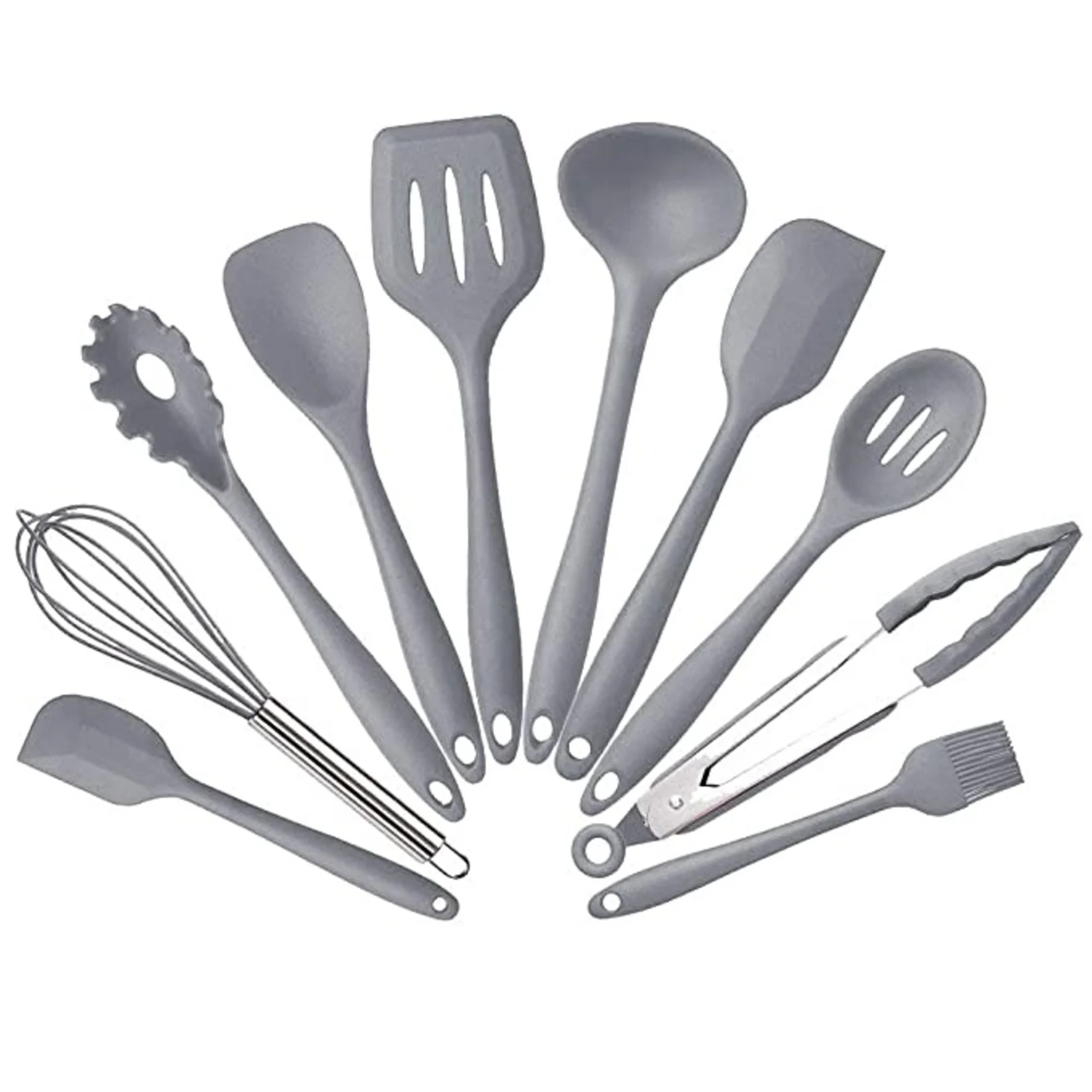 Full Silicone Kitchen Utensil Set (10 pcs) photo 7 of 10