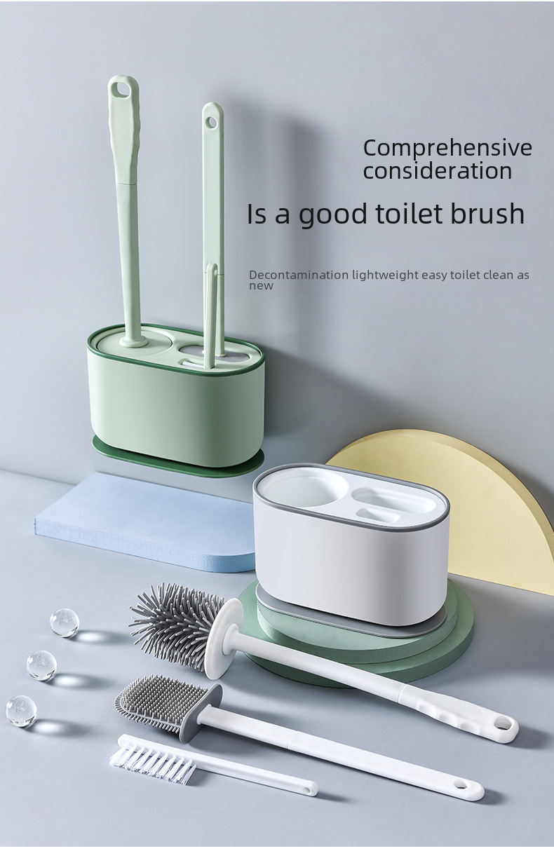 3 in 1 Silicone Toilet Brush photo 4 of 15