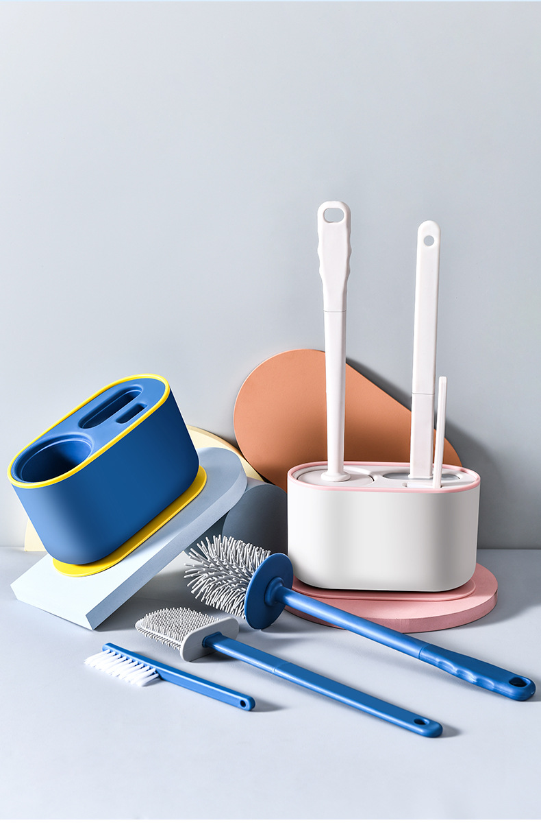3 in 1 Silicone Toilet Brush photo 3 of 15