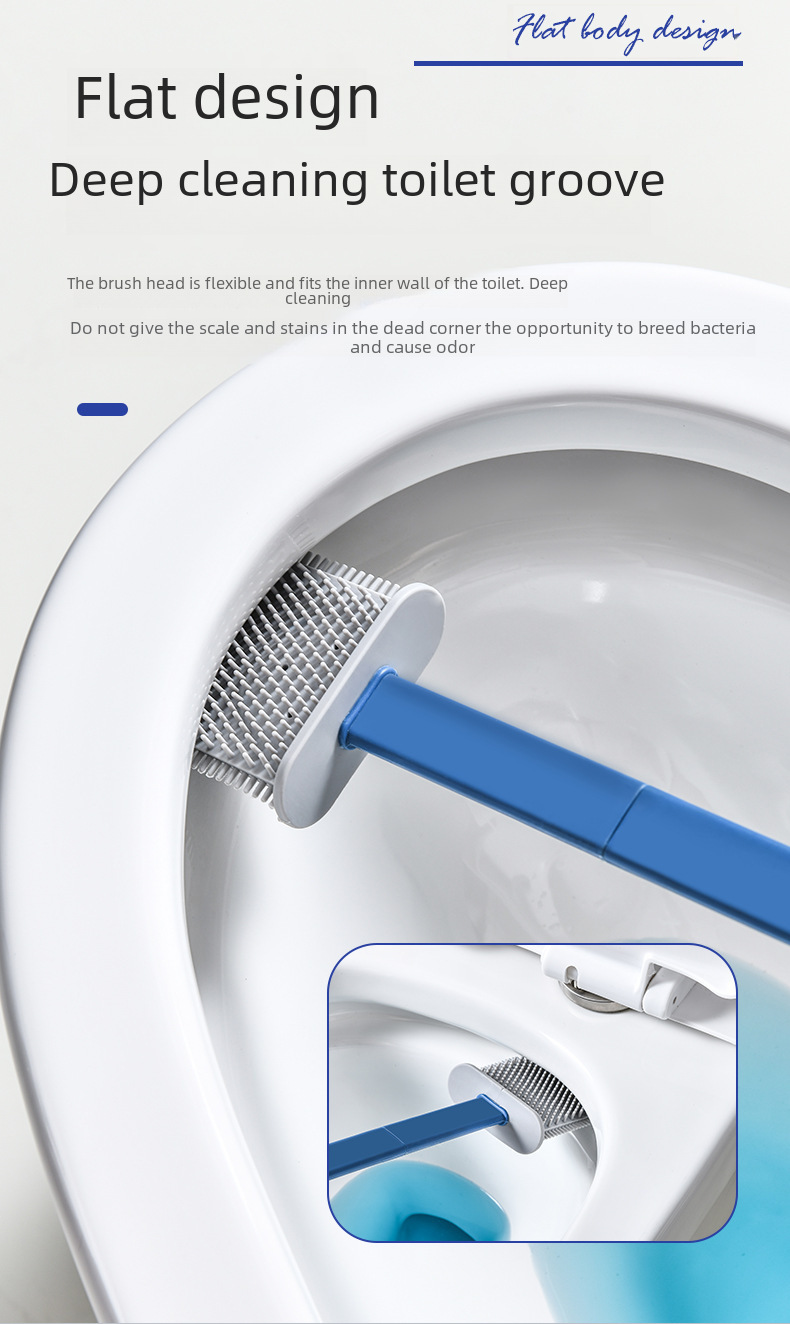 3 in 1 Silicone Toilet Brush photo 8 of 15