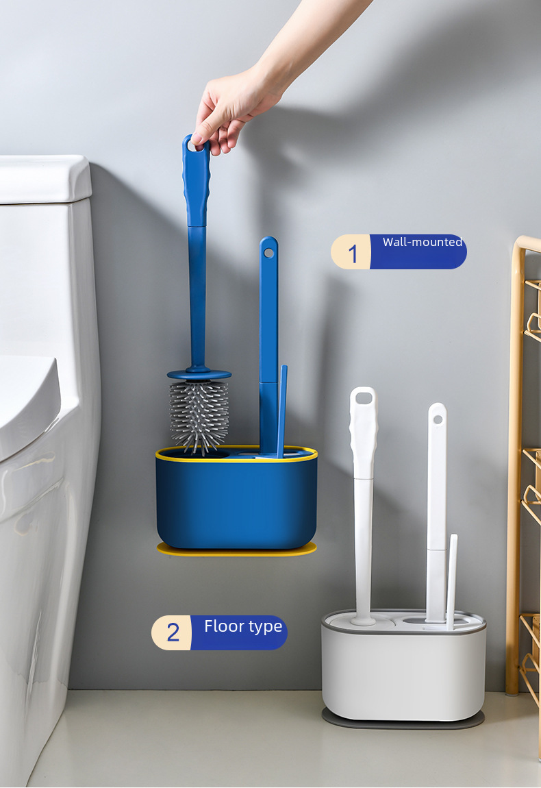 3 in 1 Silicone Toilet Brush photo 5 of 15