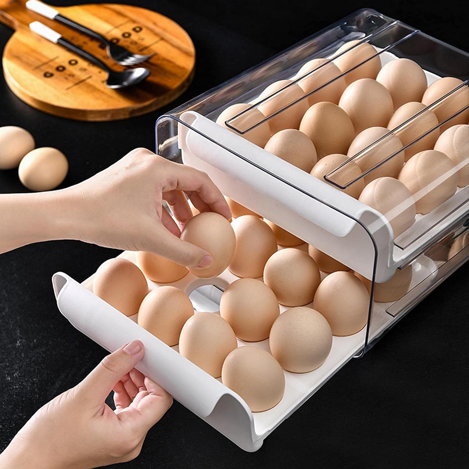 Acrylic Egg Rack (2 Steps, 32 eggs) photo 5 of 12