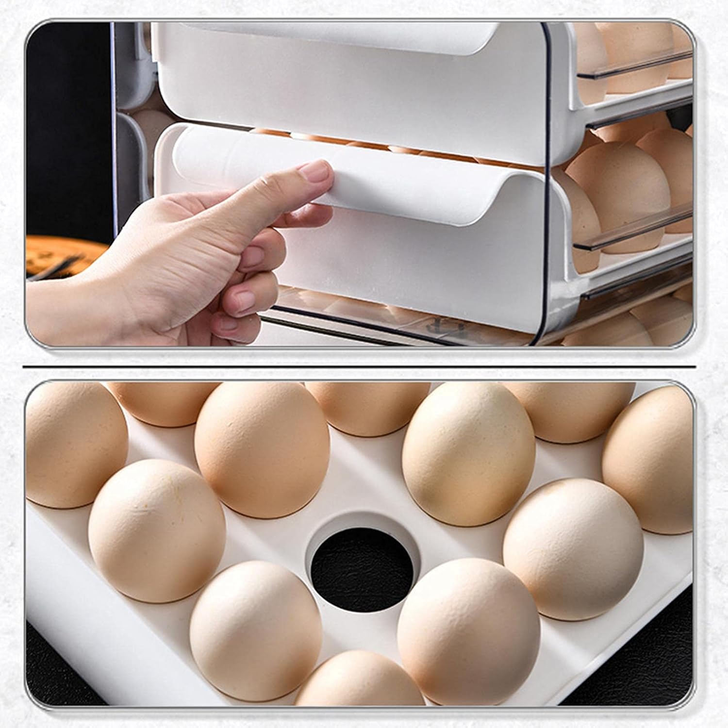 Acrylic Egg Rack (2 Steps, 32 eggs) photo 7 of 12