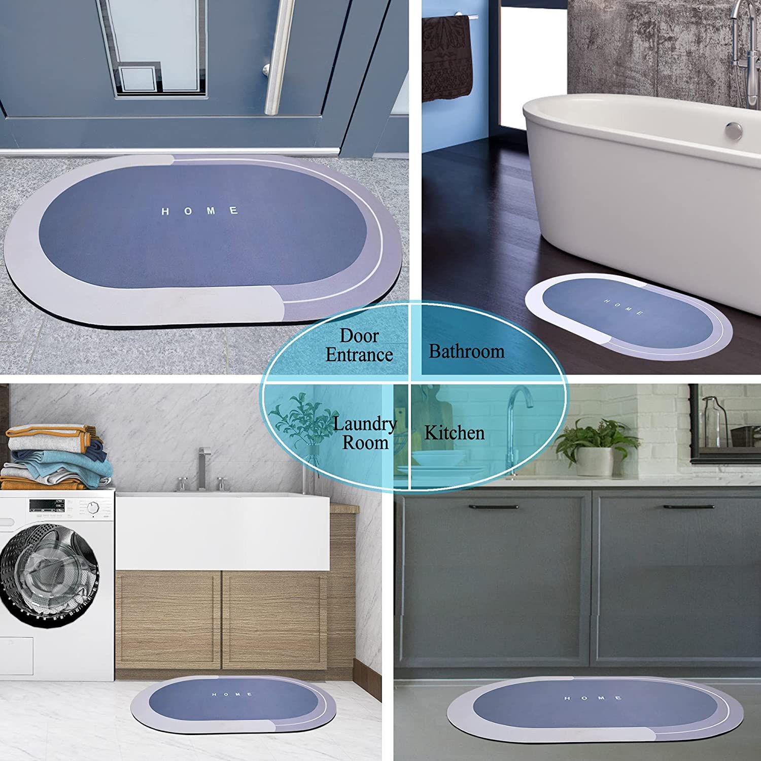 Anti-Slip Door Mats (60X40CM) photo 10 of 10