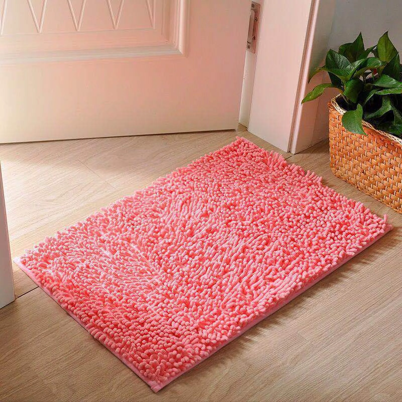 Fluffy Thick Stranded Shaggy Mat ( 60X40CM) photo 3 of 6