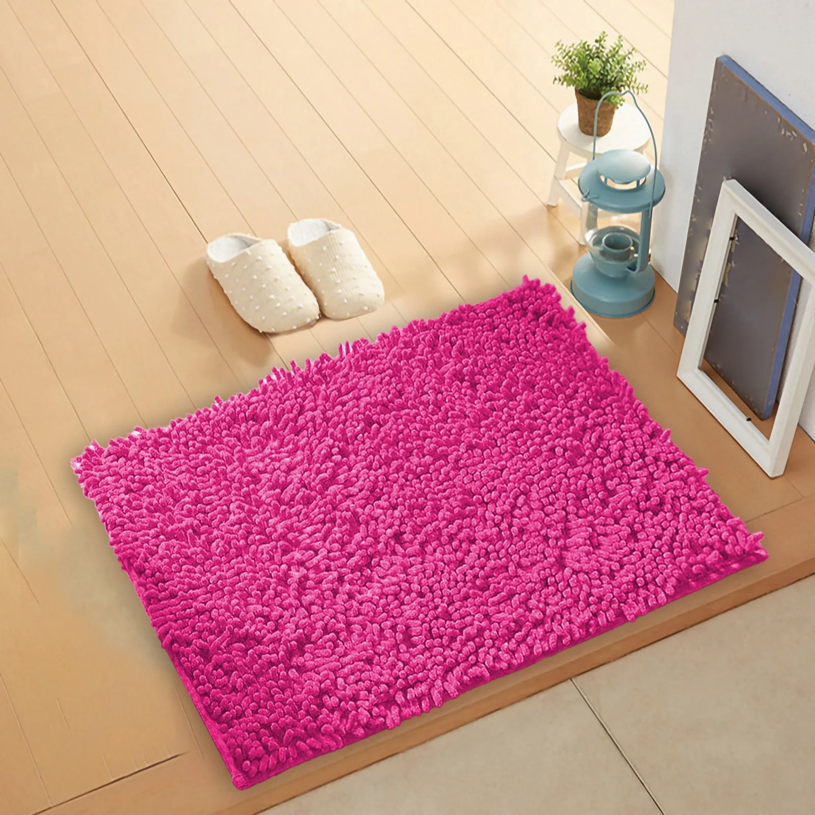 Fluffy Thick Stranded Shaggy Mat ( 60X40CM) photo 4 of 6