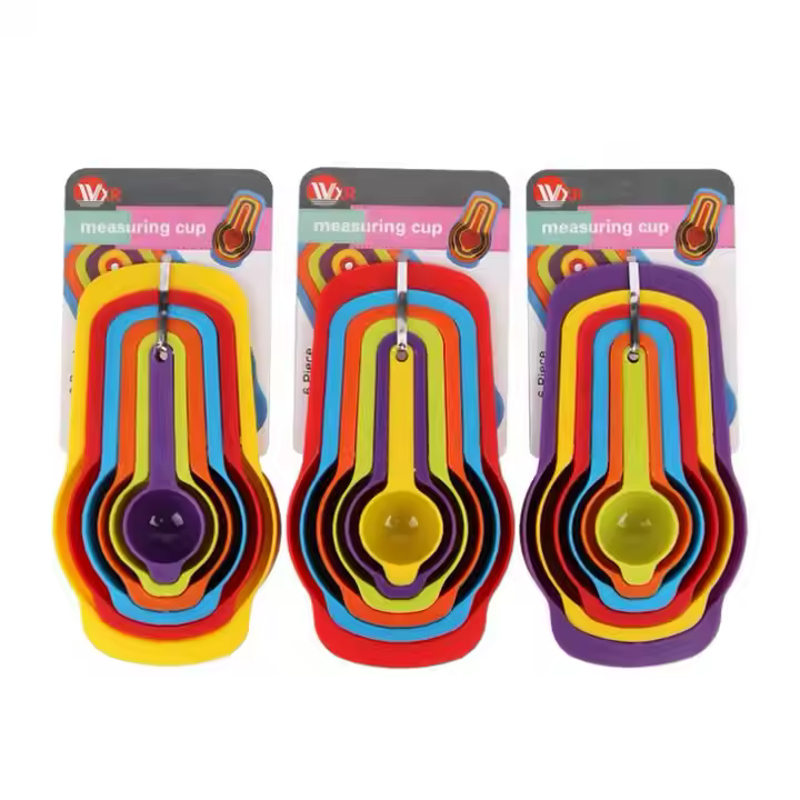 6 pcs Multi-colored Measuring Spoon photo 7 of 7