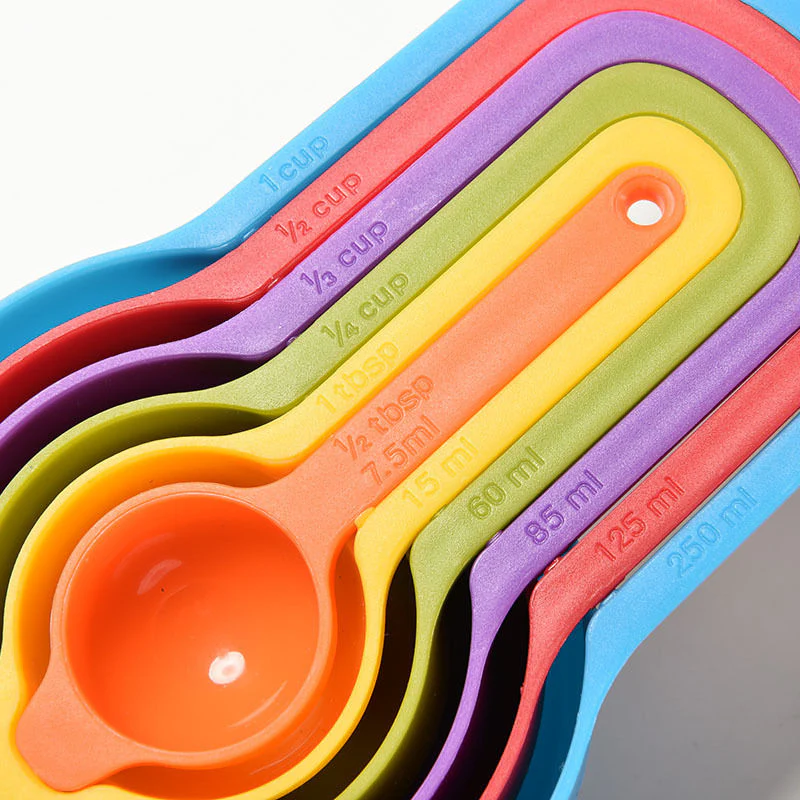 6 pcs Multi-colored Measuring Spoon photo 5 of 7