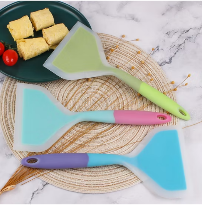 Colourful Silicone Flat Spatula photo 5 of 5