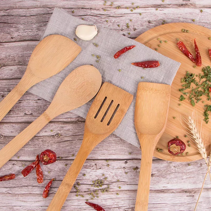 Wooden Cooking Spoon Set photo 5 of 8