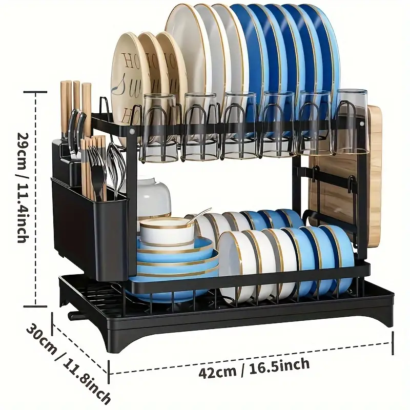Convenient Folding Dish Drainer (2 Step) photo 4 of 8
