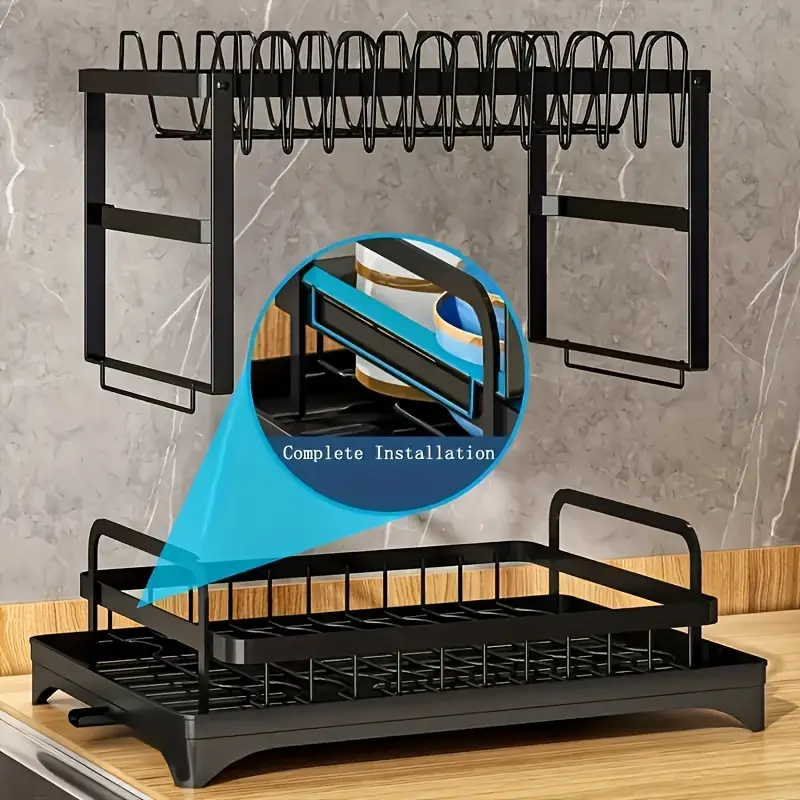 Convenient Folding Dish Drainer (2 Step) photo 6 of 8