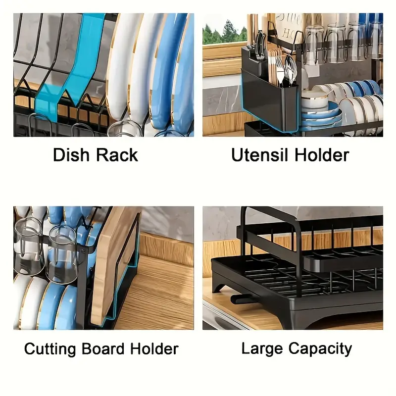 Convenient Folding Dish Drainer (2 Step) photo 8 of 8