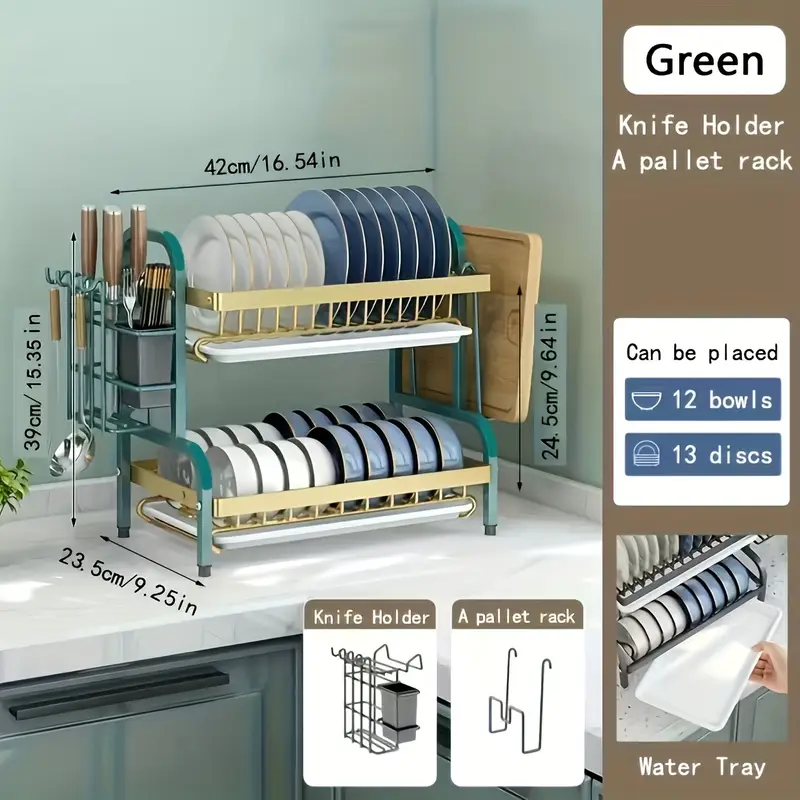 Multifunctional Bowl/Plate Rack (2 Steps) photo 3 of 10
