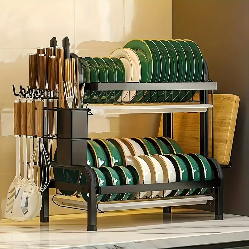 Multifunctional Bowl/Plate Rack (2 Steps) photo 9 of 10