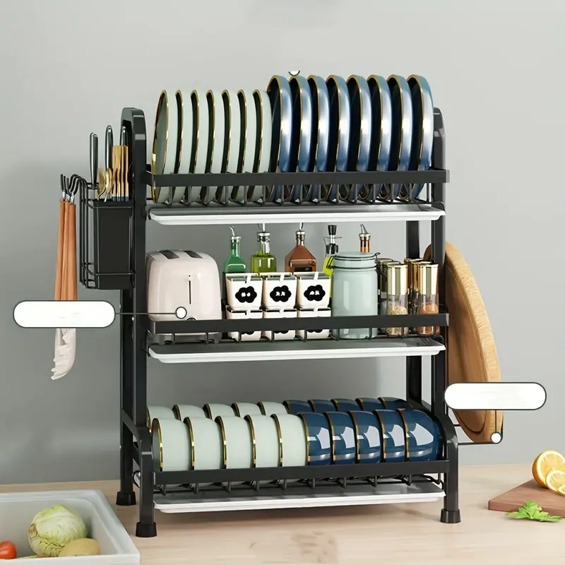 Multifunctional Bowl/Plate Rack (3 Step) photo 7 of 12