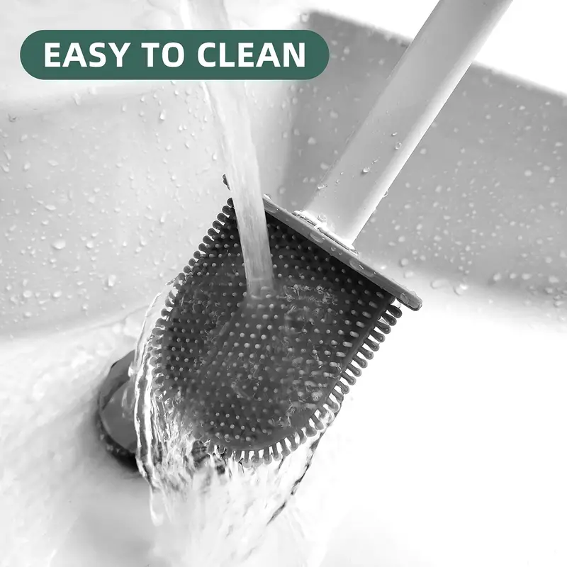 Single Silicone Toilet Brush photo 6 of 12