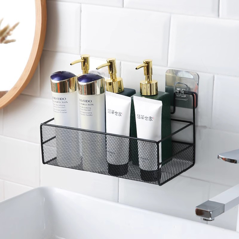 10" Mesh Bathroom Shelf