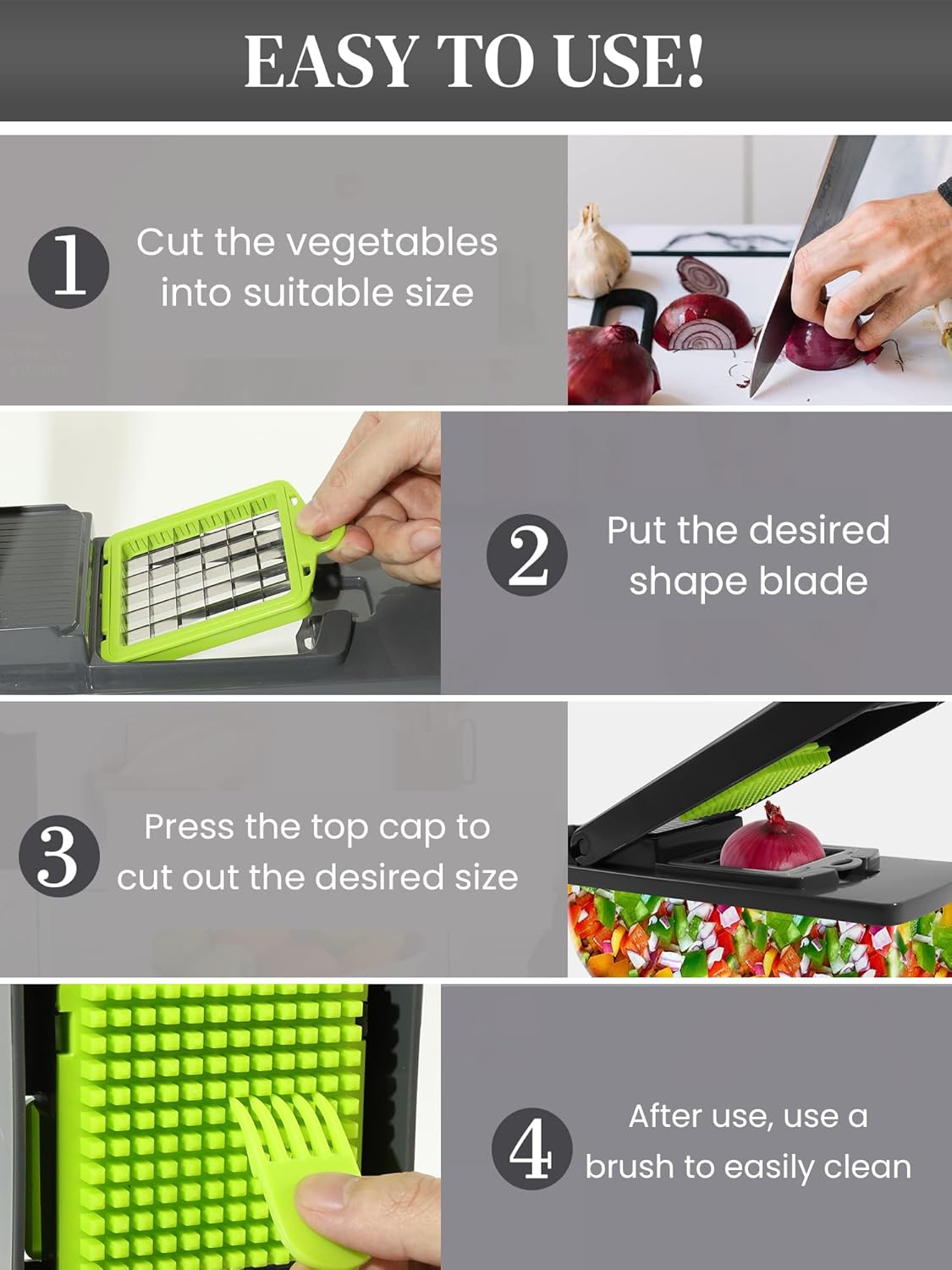 16pcs Veggie Slicer photo 3 of 8