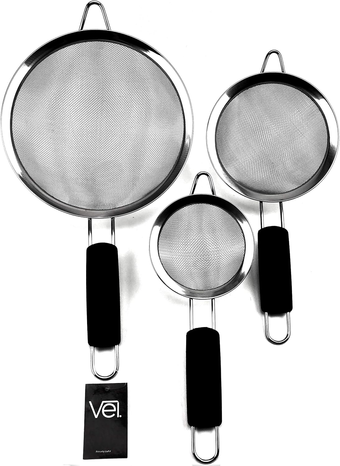 3 in 1 Stainless Mini Hand Sieve/Strainer photo 3 of 4
