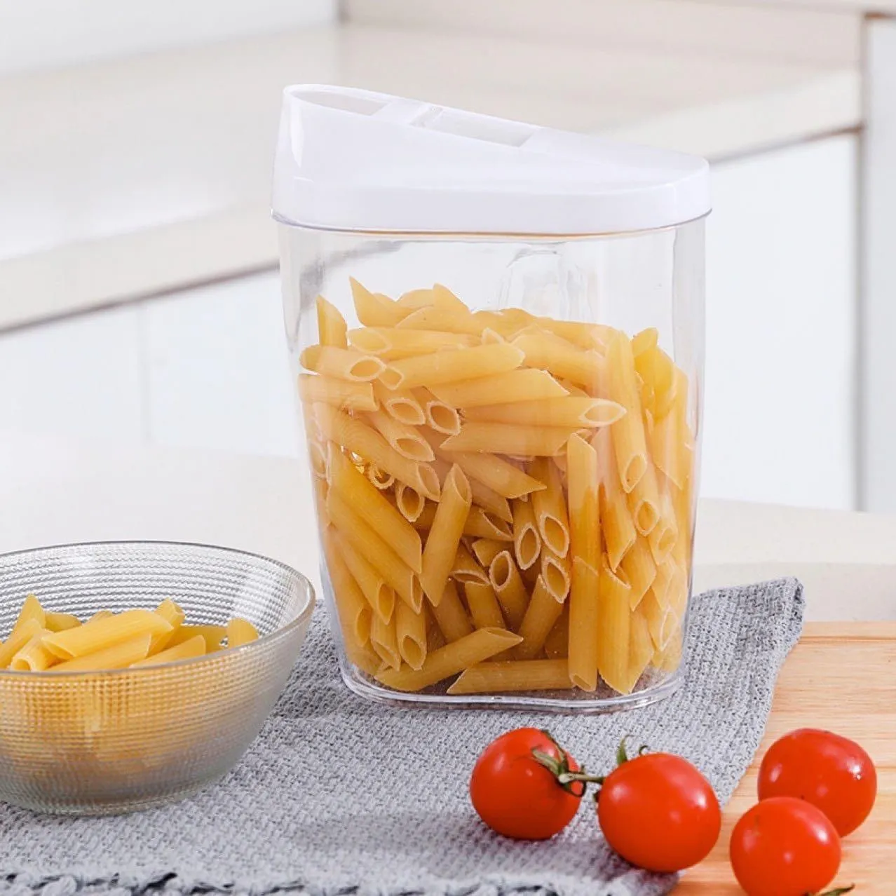 10pcs Acrylic Cereal Container Set photo 3 of 4