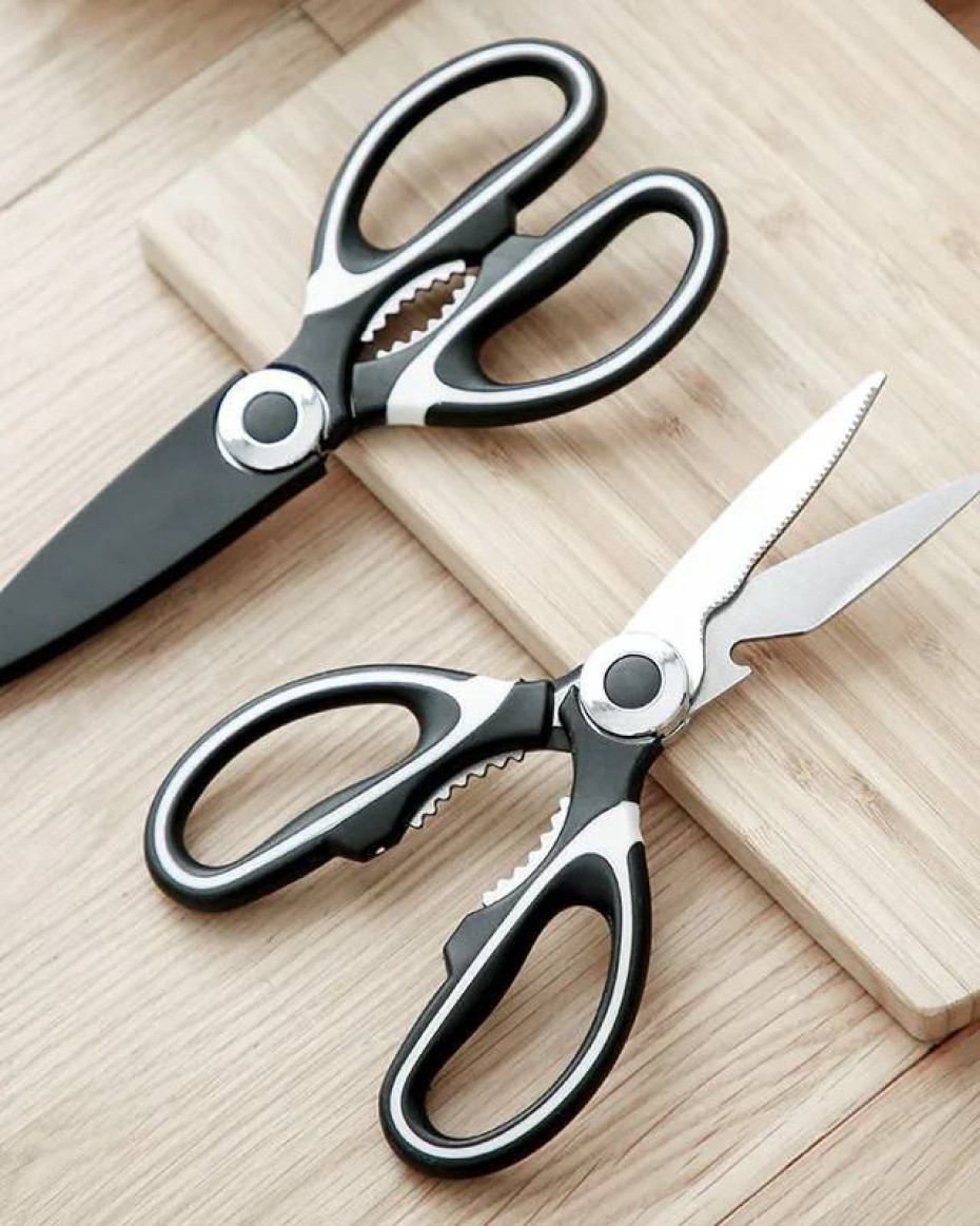 2 in 1 Stainless Steel Kitchen Scissors