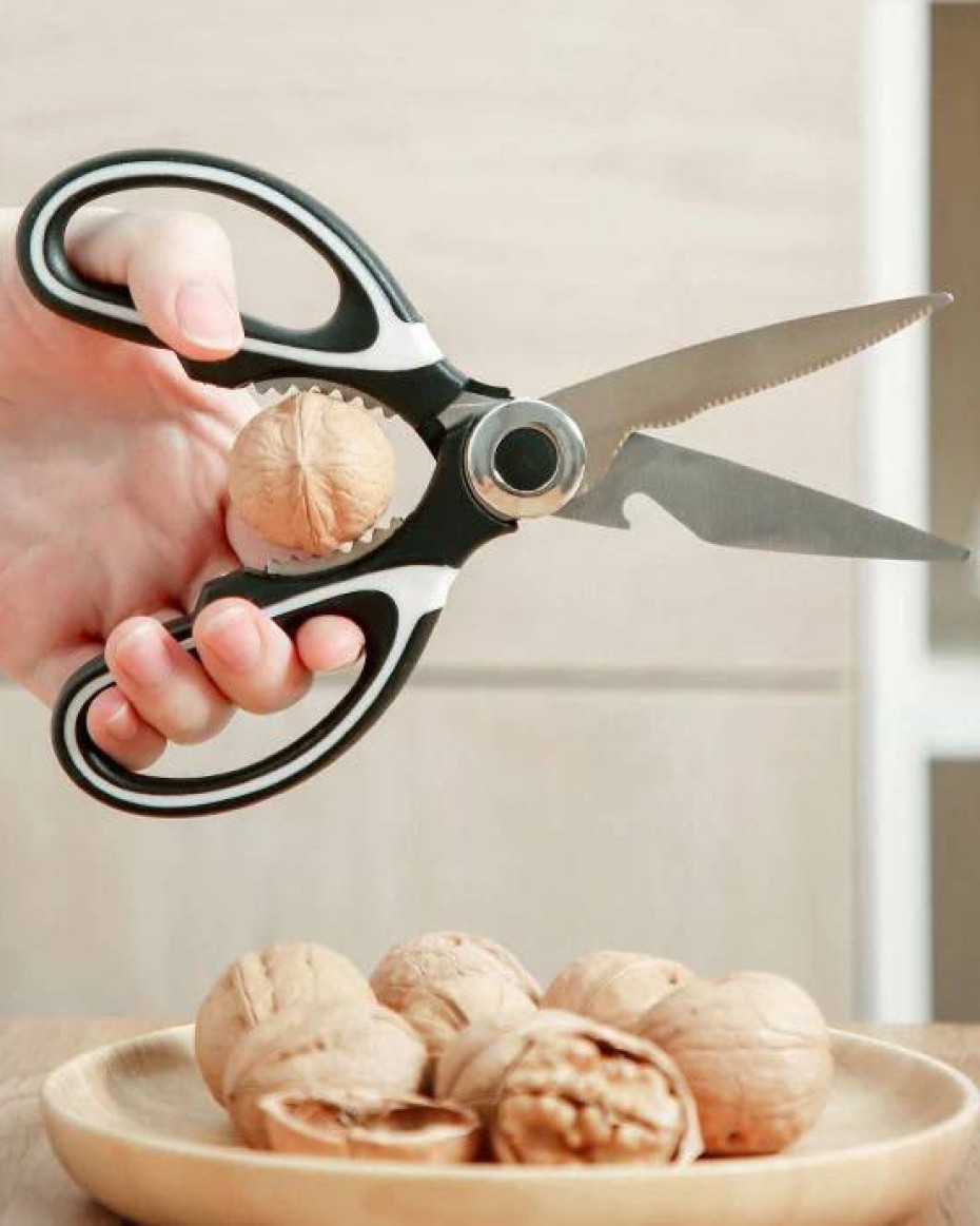 2 in 1 Stainless Steel Kitchen Scissors photo 4 of 5
