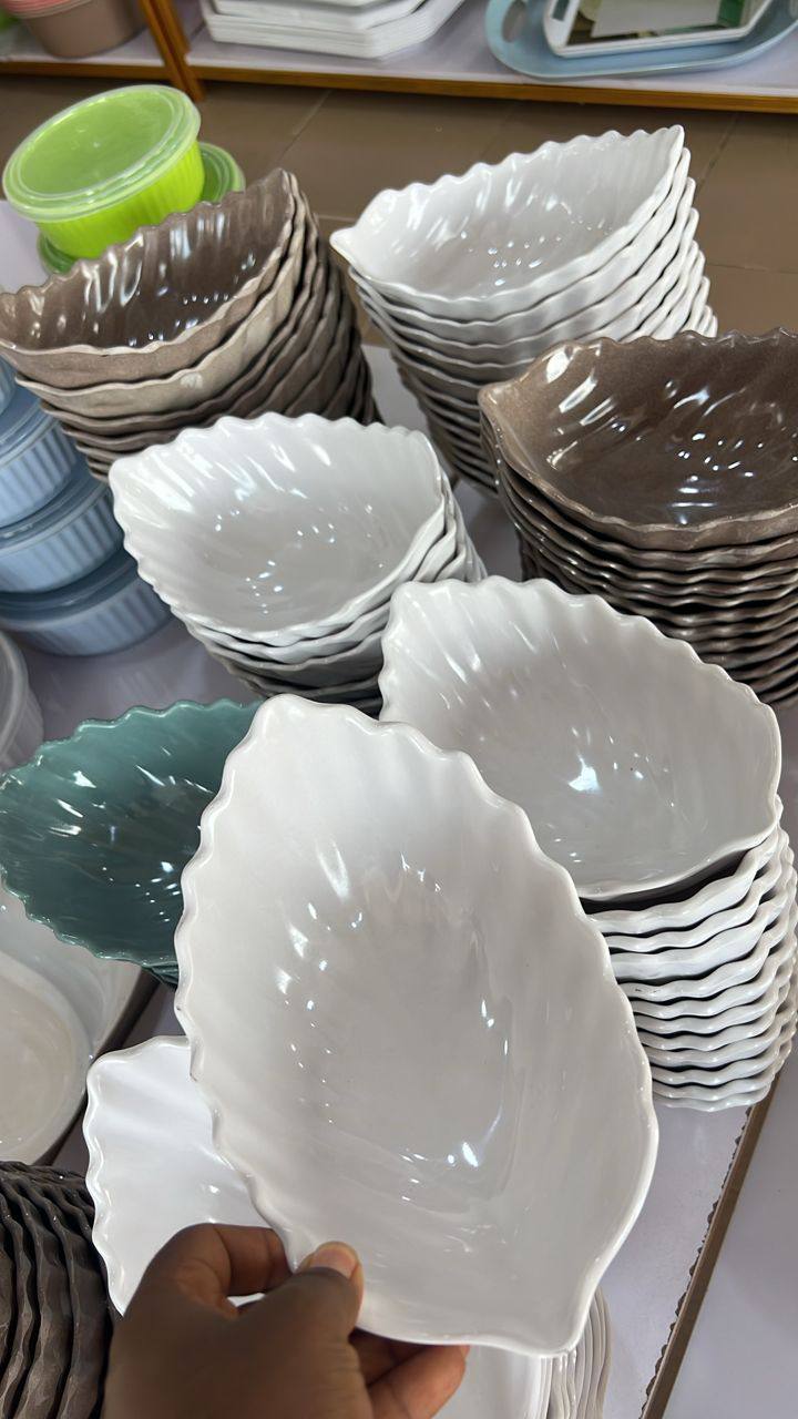 3pcs Unbreakable Leaf Bowl