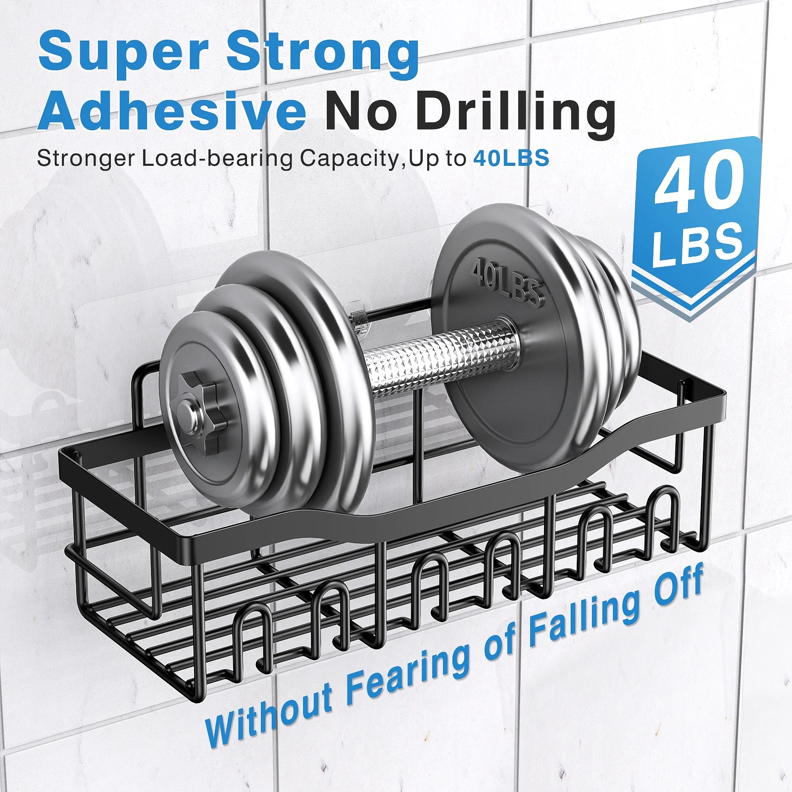 5pcs Corner Shower Caddy Shelves photo 4 of 8
