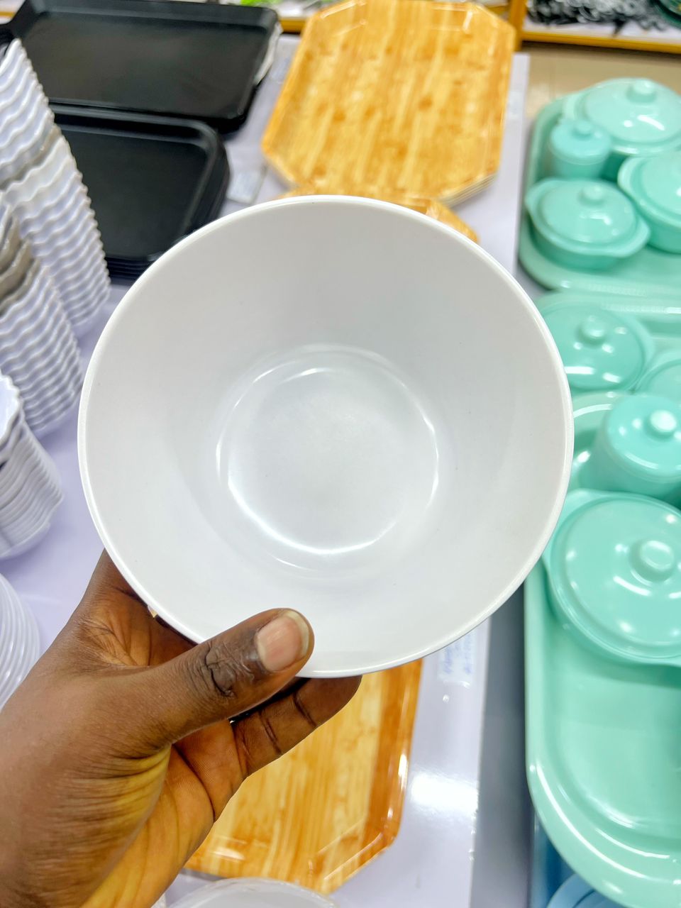 3pcs Unbreakable Round Shape Amala Bowl