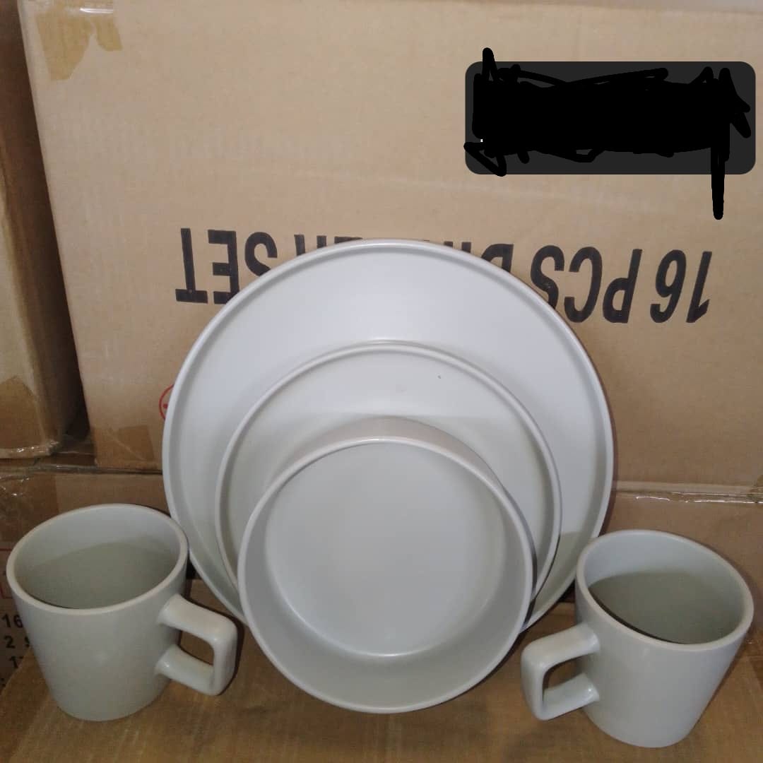 16pcs Ceramic Stoneware Dinner Set photo 3 of 7