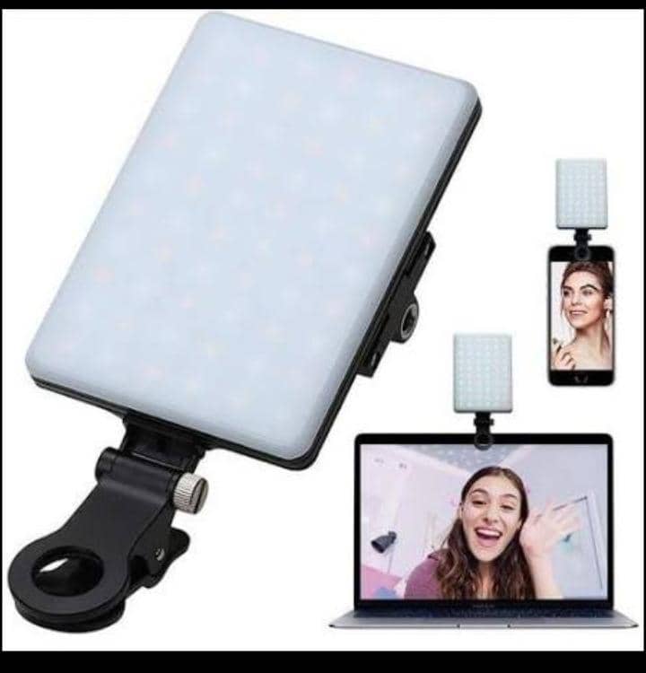 VL-68 RGB Fill Light Clip-on LED Influencer Video Light Mobile And Computer Fill