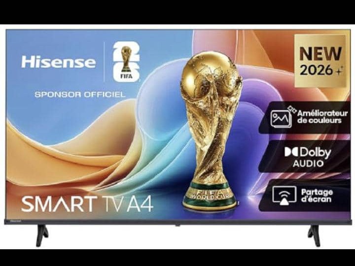 Hisense 43" inches FHD Smart TV HISTV43A4S - HDMI USB DIVX