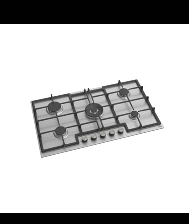 Maxi Tabletop Gas Cooker 5 Burners Stainless Steel BURNERED041